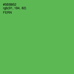 #5BB852 - Fern Color Image