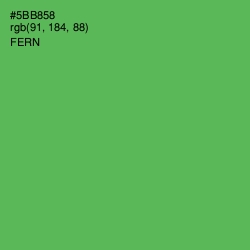 #5BB858 - Fern Color Image