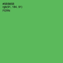 #5BB85B - Fern Color Image