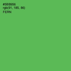 #5BB956 - Fern Color Image