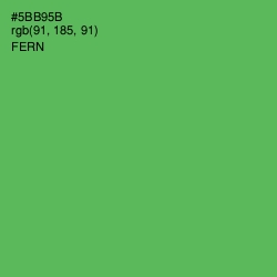 #5BB95B - Fern Color Image