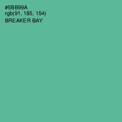 #5BB99A - Breaker Bay Color Image