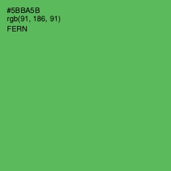 #5BBA5B - Fern Color Image