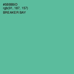 #5BBB9D - Breaker Bay Color Image