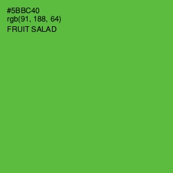 #5BBC40 - Fruit Salad Color Image