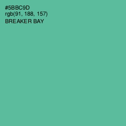 #5BBC9D - Breaker Bay Color Image