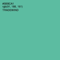 #5BBCA1 - Tradewind Color Image