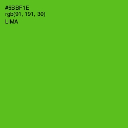 #5BBF1E - Lima Color Image