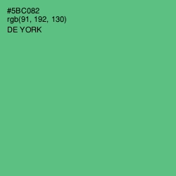 #5BC082 - De York Color Image