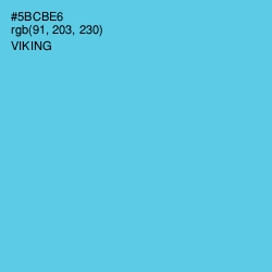 #5BCBE6 - Viking Color Image