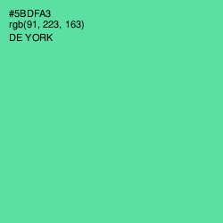 #5BDFA3 - De York Color Image