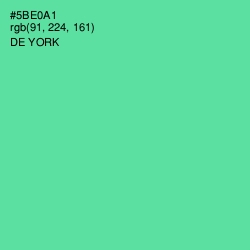 #5BE0A1 - De York Color Image