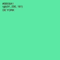 #5BE6A1 - De York Color Image