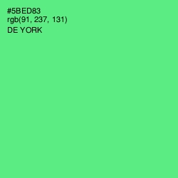 #5BED83 - De York Color Image