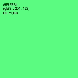 #5BFB81 - De York Color Image