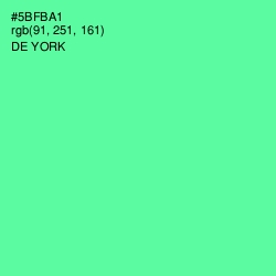 #5BFBA1 - De York Color Image