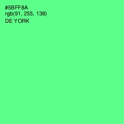 #5BFF8A - De York Color Image