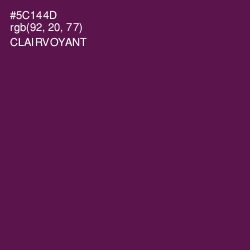 #5C144D - Clairvoyant Color Image