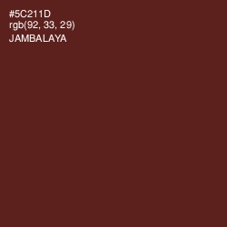 #5C211D - Jambalaya Color Image