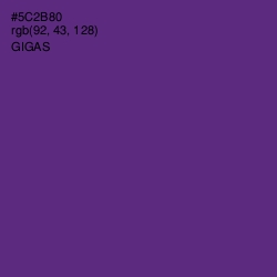 #5C2B80 - Gigas Color Image