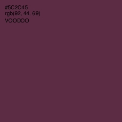 #5C2C45 - Voodoo Color Image