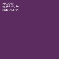 #5C2C60 - Bossanova Color Image