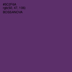 #5C2F6A - Bossanova Color Image