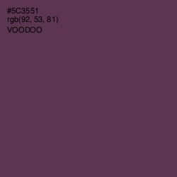 #5C3551 - Voodoo Color Image