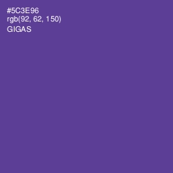 #5C3E96 - Gigas Color Image