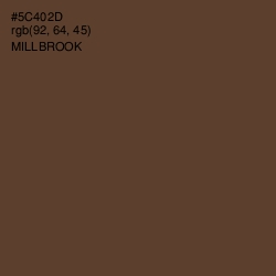 #5C402D - Millbrook Color Image