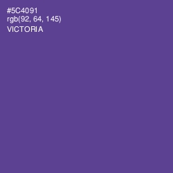 #5C4091 - Victoria Color Image