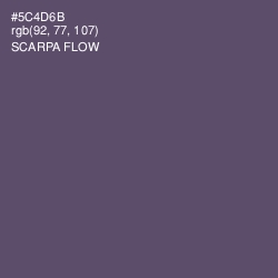 #5C4D6B - Scarpa Flow Color Image