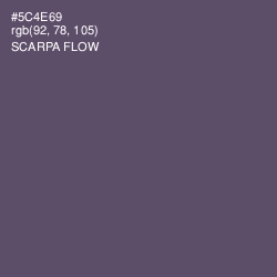 #5C4E69 - Scarpa Flow Color Image