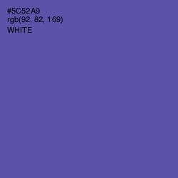 #5C52A9 - Blue Violet Color Image