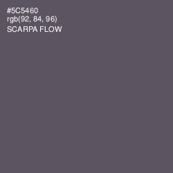 #5C5460 - Scarpa Flow Color Image