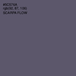 #5C576A - Scarpa Flow Color Image