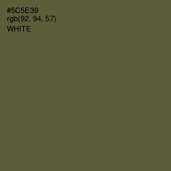 #5C5E39 - Hemlock Color Image