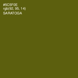 #5C5F0E - Saratoga Color Image