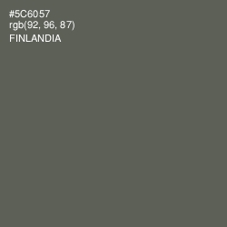 #5C6057 - Finlandia Color Image
