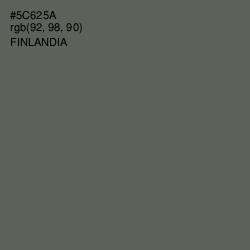 #5C625A - Finlandia Color Image