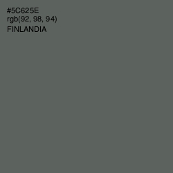 #5C625E - Finlandia Color Image