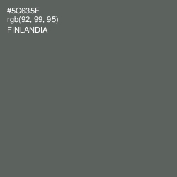 #5C635F - Finlandia Color Image
