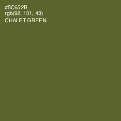 #5C652B - Chalet Green Color Image