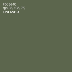#5C664C - Finlandia Color Image