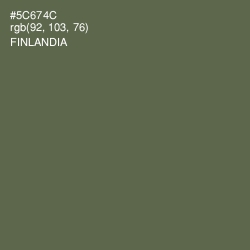 #5C674C - Finlandia Color Image