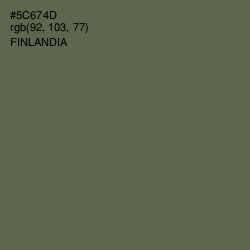 #5C674D - Finlandia Color Image