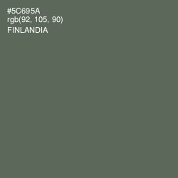 #5C695A - Finlandia Color Image