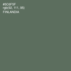 #5C6F5F - Finlandia Color Image