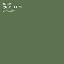 #5C724E - Dingley Color Image