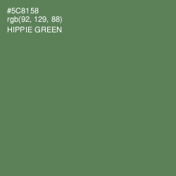 #5C8158 - Hippie Green Color Image